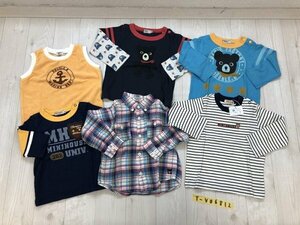 訳あり新品含む！mikihouse ミキハウス キッズ 男の子 トップス 6点セット まとめ売り 90サイズ 紺白他