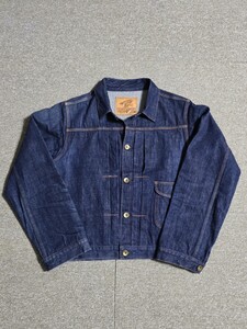 アットラストlot.210 デニムジャケット36 ATLAST ライダース Gジャン ジャケット ブッチャープロダクツ TIMEWORN ATLAST BUTCHER PRODUCTS 