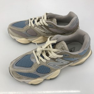 05w07540 ニューバランス NEW BALANCE パフォーマンスランニングシューズ グレー/ブルー 28.5cm スニーカー U9060 MUS 中古品