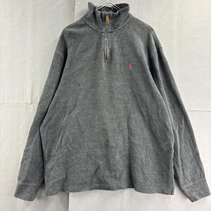 POLO RALPH LAUREN ハーフジップスウェット　メンズL