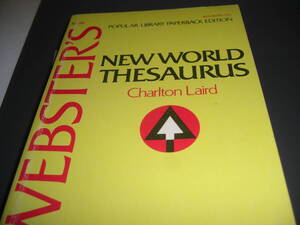 NEW WORLD THE SAURUS charlton laird