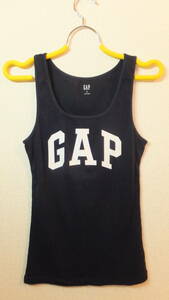 ★GAP Ladies★ギャップ レディースノンスリーブトップス シャツサイズM　身幅34Cm LADIES TOPS 　USED IN JAPAN