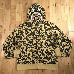 ★2XL★ DESERT CAMO シャーク パーカー shark full zip hoodie a bathing ape BAPE エイプ ベイプ アベイシングエイプ 迷彩 XXL i98