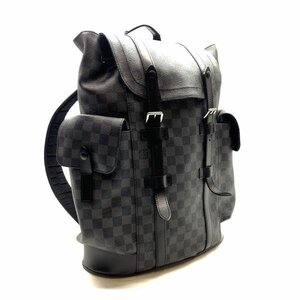 LOUIS VUITTON ルイヴィトン N41379 ダミエグラフィット クリストファーMM リュックサック デイバッグ メンズ かばん 管理RY24003472