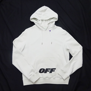 Off-White オフホワイト プルオーバーパーカー サイズM ホワイト メンズ 【中古】