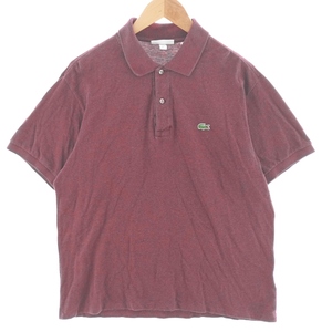 古着 ラコステ LACOSTE CLASSIC FIT 半袖 ポロシャツ メンズL /eaa400392 【SS2409_30%】