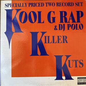 US盤　2LP Kool G Rap & D.J. Polo Killer Kuts CC5002