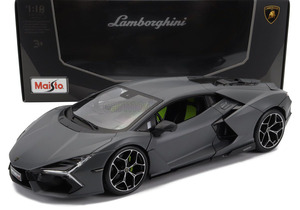 マイスト 1/18 ランボルギーニ レヴエルト 2023 マットグレー MAISTO LAMBORGHINI Revuelto フル開閉 ミニカー