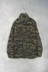 【 80s タイガーストライプ 】 M-65 フィールドジャケット / size xs / 80年代 ミリタリージャケット military アメリカ軍 タイガーカモ