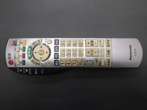 中古 Panasonic パナソニック TV BS CATV VOD テレビ デジタルテレビ ビデオデッキ リモコン 型番: N20AYB000373 管理No.01679