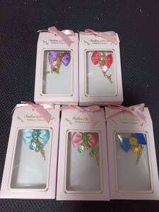 Sailor Moon　Ribbon Charm　セーラームーン リボン チャーム　全5種セット　BANDAI　未開封品