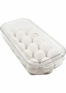 (16個入り) 卵ケース 冷蔵庫 収納 卵入れ 卵ボックス 卵収納 卵容器蓋付き