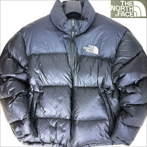 J5105 美品 ノースフェイス 韓国規格 正規品 ヌプシ ブラック 2XL NJ1DM62A THE NORTH FACE ヌプシジャケット 肉厚 NUPTSE JACKET