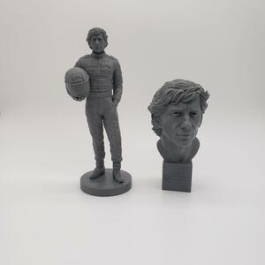 Ayrton Senna Bust & Figure GK Set アイルトンセナバストとフィギュア２体ガレージキットセット Sideshow Prime1 Studios XM Studios