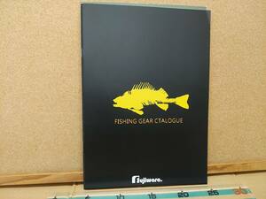 フジワラ　 HUJIWARA 　年式不明『黒色』カタログ　釣用具　150g