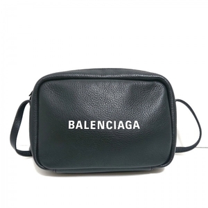 バレンシアガ BALENCIAGA ショルダーバッグ 489812 エブリデイカメラバッグS レザー 黒 バッグ