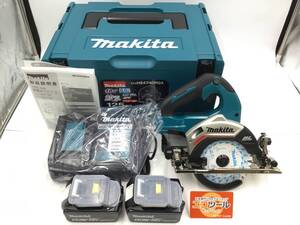 【未使用！】【領収書発行可】☆Makita/マキタ 125mm 18V充電式マルノコ HS474DRGX [ITWR4YY16OC6]