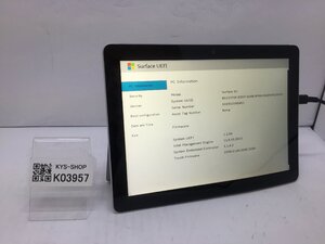 ジャンク/ Microsoft Surface Go Intel Pentium 4415Y メモリ8.19GB NVME128.03GB 【K03957】