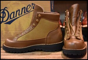 【7.5EE 箱付 DEAD 白タグ】Danner ダナーライト 30420X 茶 ブラウン カーキ ゴアテックス GORE-TEX 編み上げ ハイキング ブーツ HOPESMORE