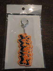 X-LARGE XLARGE エクストララージ GRAFFITI LOGO RUBBER KEYCHAIN オレンジ キーリング 2024 最新人気商品 送料￥140～