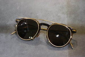 新品未使用 OLIVER PEOPLES (オリバーピープルズ) TAKUMI SERIES２ 匠 G.PONTI-1 クリップオン 眼鏡 サングラス / OV5460T 1713