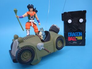 ドラゴンボール　フィギュア付きラジコンカー　ヤムチャ・プーアル　車体12㎝×7㎝　コレクション　DRAGONBALL　現状品　（中　DGB7