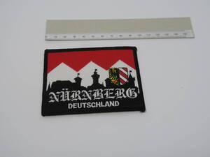 ワッペン　ニュルンベルク　ドイツ　Nurmberg Germany Deutchland patch エンブレム