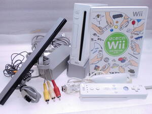 20573　Wii本体　はじめてのWii　現状品