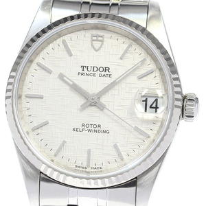 チュードル TUDOR 72034 プリンスデイト WGベゼル Cal.2824-2 自動巻き ボーイズ _826146