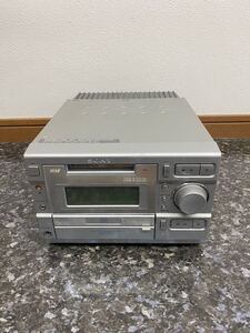 SONY COMPACT DISC DECK RECEIVER HCD-MD595 ジャンク　 ソニー MDデッキ デッキ オーディオ