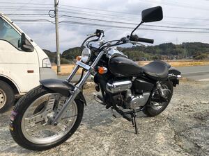 ホンダ　マグナ50　AC13　マフラー改　アメリカン