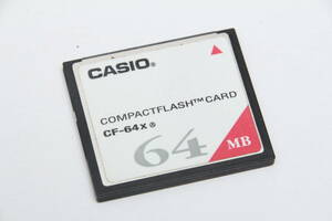 64MB CFカード　CASIO コンパクトフラッシュ