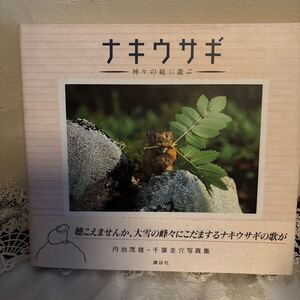 ナキウサギ～神々の庭に遊ぶ～講談社　丹治茂雄・千葉圭介　写真集　定価1500円　1994年　第２刷