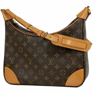 ルイ・ヴィトン Louis Vuitton ブローニュ 30 肩掛け ショルダーバッグ モノグラム ブラウン M51265 レディース 【中古】