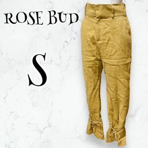 【ROSE BUD】ローズバッド カジュアルパンツ(S) ボトムス ハイウエスト