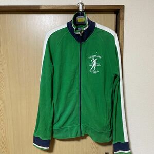 POLOジップアップ スウェット Lサイズ