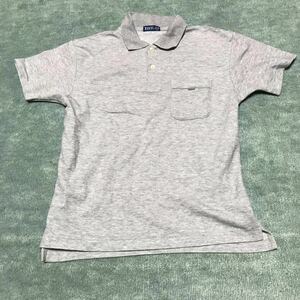 こども男児中古半袖ポロ服140 Ternテン グレー系