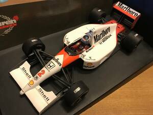 ※ 1/18 MINICHAMPS 【Marlboro】 マクラーレン・ホンダ MP4/6 #2 G.ベルガー 日本GP優勝 1991