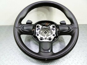 B/CI14■BMW MINI R56 DBA-SV16 (ミニ クーパーS 2010y後期■純正ステアリング パドルシフト付 (ハンドル R55等