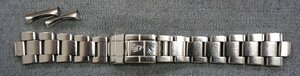 1円～ 【メンズ腕時計】本物保証 ロレックス ROLEX GMT マスターⅡ用 ベルト ブレス　16710　