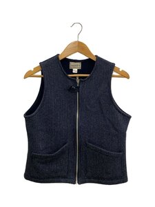 PHERROW’S◆BEACH CLOTH ZIP UP VEST//ベスト/36/ウール/NVY/PBCV1//