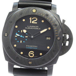 パネライ PANERAI PAM00616 ルミノール サブマーシブル 1950 カーボテック 3デイズ デイト 自動巻き メンズ 美品 箱・保証書付き_847901