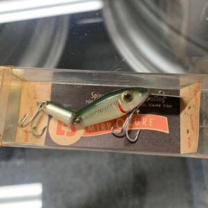 アメリカ USA ビンテージ　未使用 L＆S　バスマスター　ミロルアー　BASS MASTER　Mirro lure OLD オールド　ルアー