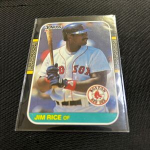 Donruss 1987 Jim Rice Boston Red Sox No.92