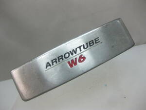 ★400）パター・ARROWTUBE 「W6」 サイズ約86.2㎝【34インチ】470g　※使用感現状品■120