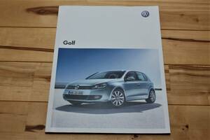 VOLKSWAGEN GOLF ゴルフⅥ カタログ（2011年7月）ディーラー価格表