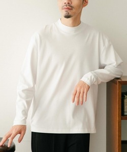 「ITEMS URBANRESEARCH」 長袖Tシャツ MEDIUM ホワイト メンズ