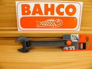 バーコ 小型 モンキーレンチ *BAHCO 8070 ブラック黒 150mm (Snap-on スナップオン)