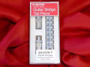 ★新品セール/最安値★GOTOH／GE103B-T-C◆国産 高品質 高精度 Gibson レスポール LP◇ナッシュビルtype 10.4mmピッチ Chrome/クローム