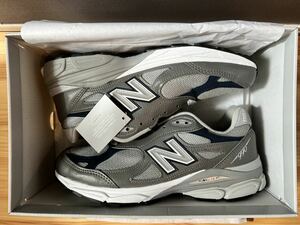 New Balance M990GJ3 GRAY 22SS-S 27cm ニューバランス 